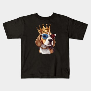 King Beagle Kids T-Shirt